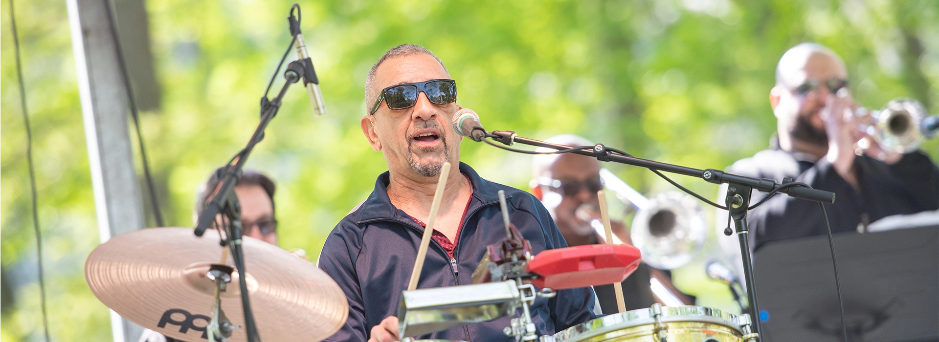 Image of Man playing drums