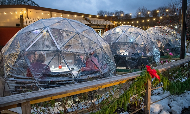 Photo of Reservable Igloos at Merwin's Wharf