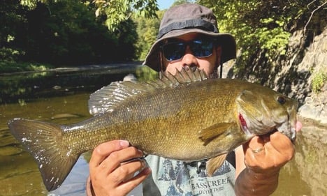 Man holding large fish