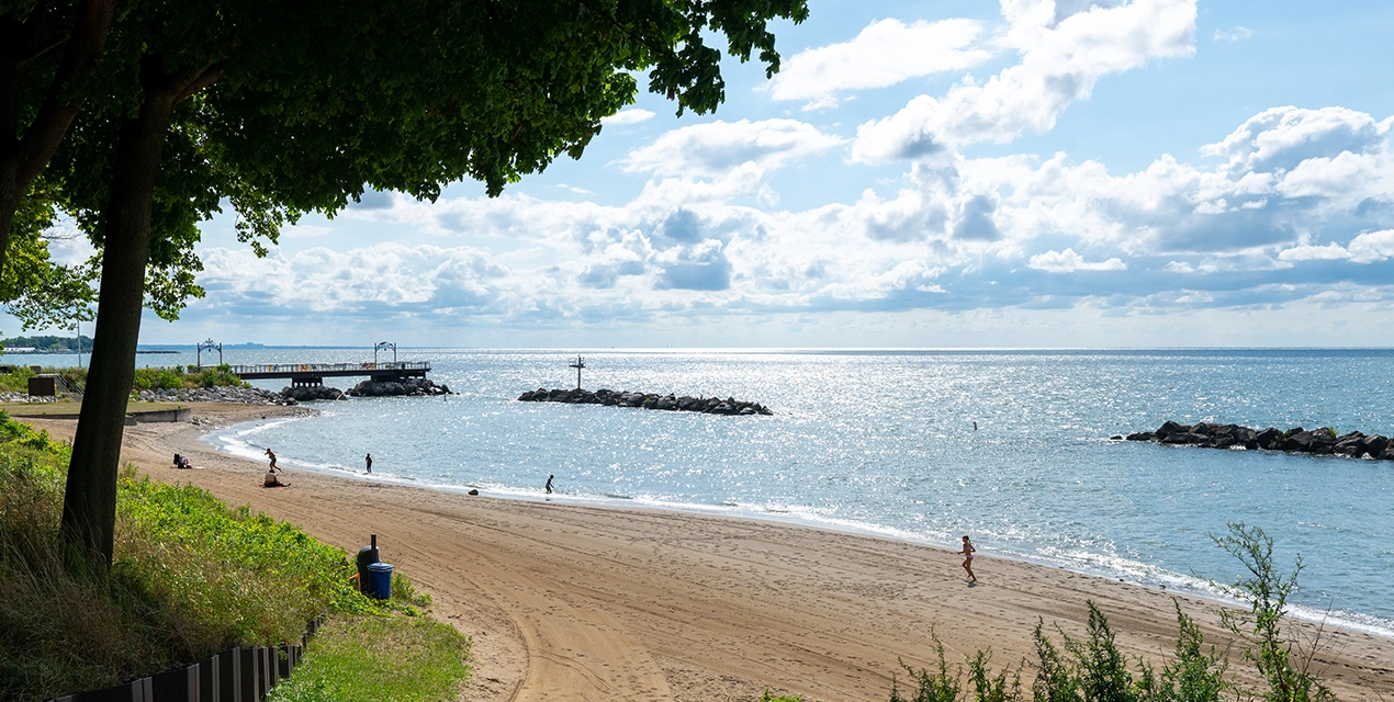 Photo of Euclid Beach and Lake Erie