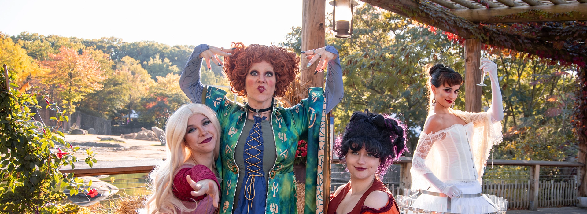 Photos of Costume Characters at Cleveland Metroparks Zoo