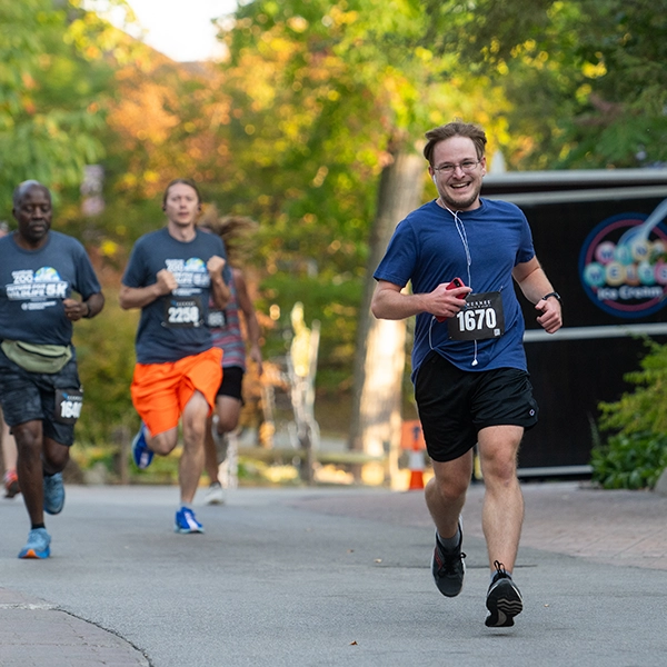 Photo of race participants at Cleveland Metroparks Zoo