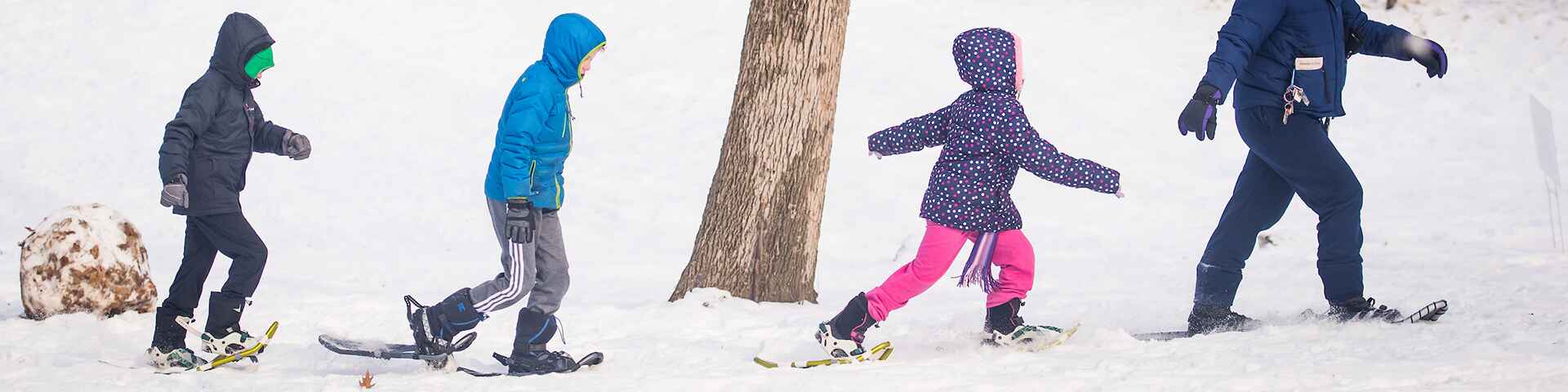 Kids in the snow
