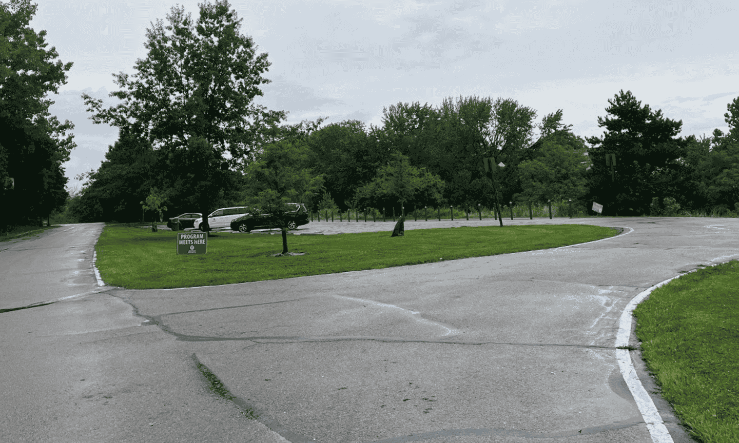 Wildwood Marina Entrance Parking Lot
