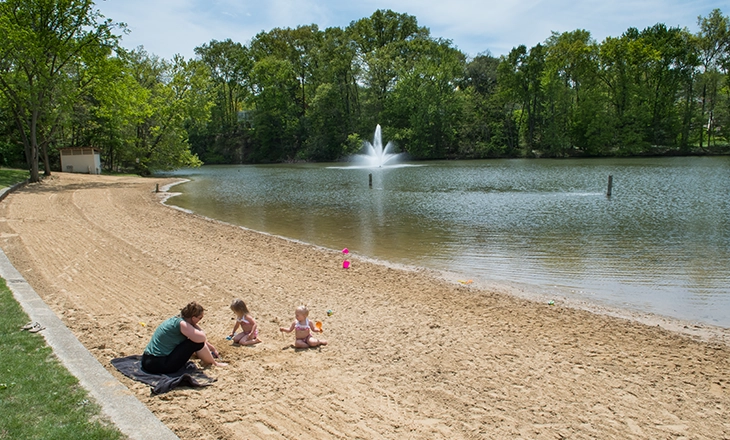 Wallace-Lake-Beach