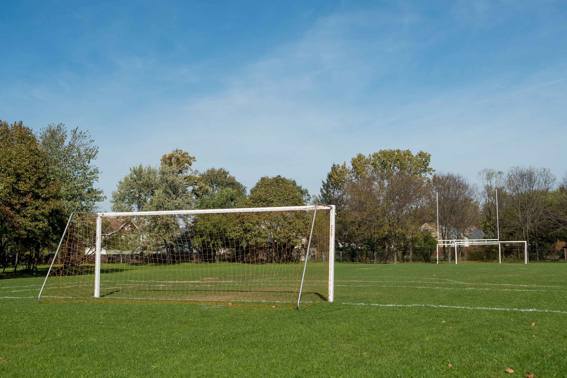 Field with goal posts
