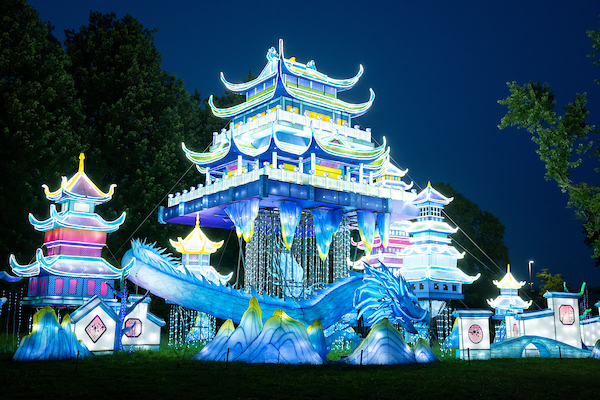 Asian Lantern Festival at Cleveland Metroparks Zoo Glows On