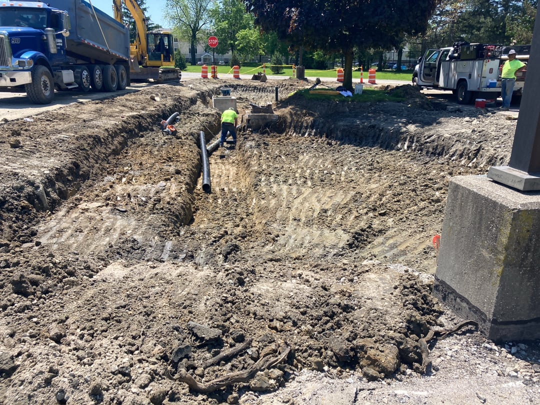 Contractors-constructing-bioretention-basin-at-Euclid-Beach.jpg
